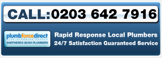 Call Today Shepherds Bush Plumbers